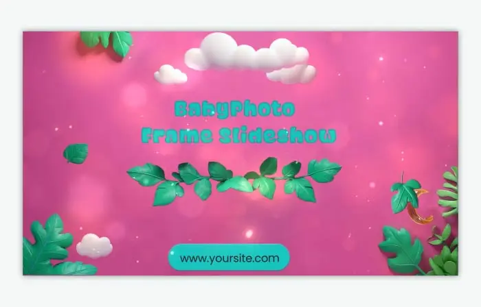 Baby Photo Frame Funky 3D Slideshow